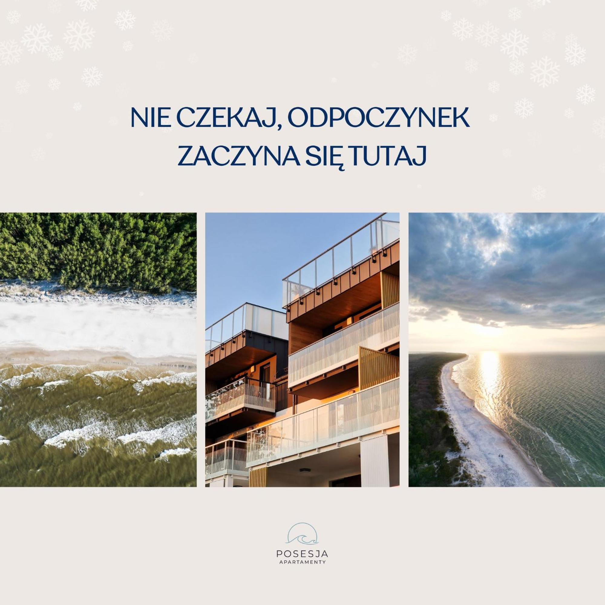 Posesja Apartamenty & Spa - Posesja Plazowa 4A II Грзибово Экстерьер фото